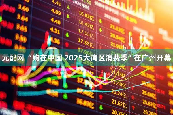 元配网 “购在中国 2025大湾区消费季”在广州开幕