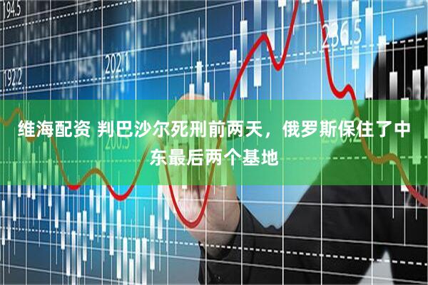 维海配资 判巴沙尔死刑前两天，俄罗斯保住了中东最后两个基地